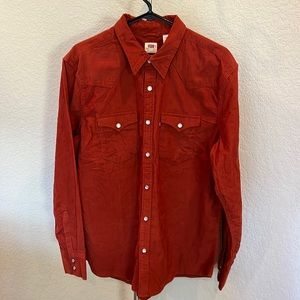 Levi’s Barstow Corduroy Western Shirt NEW Made in Sri Lanka. Gorgeous 2021